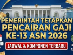 Jadwal dan Rincian Pencairan Gaji ke-13 untuk PNS dan PPPK di 2026