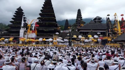Jadwal & Lokasi Upacara Piodalan Soma Ribek di Bali Senin 6 April: Semua yang Perlu Anda Tahu