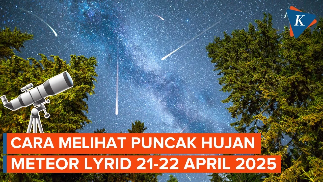 Jadwal Puncak Hujan Meteor Lyrid April 2026 dan Cara Pengamatan Terbaik