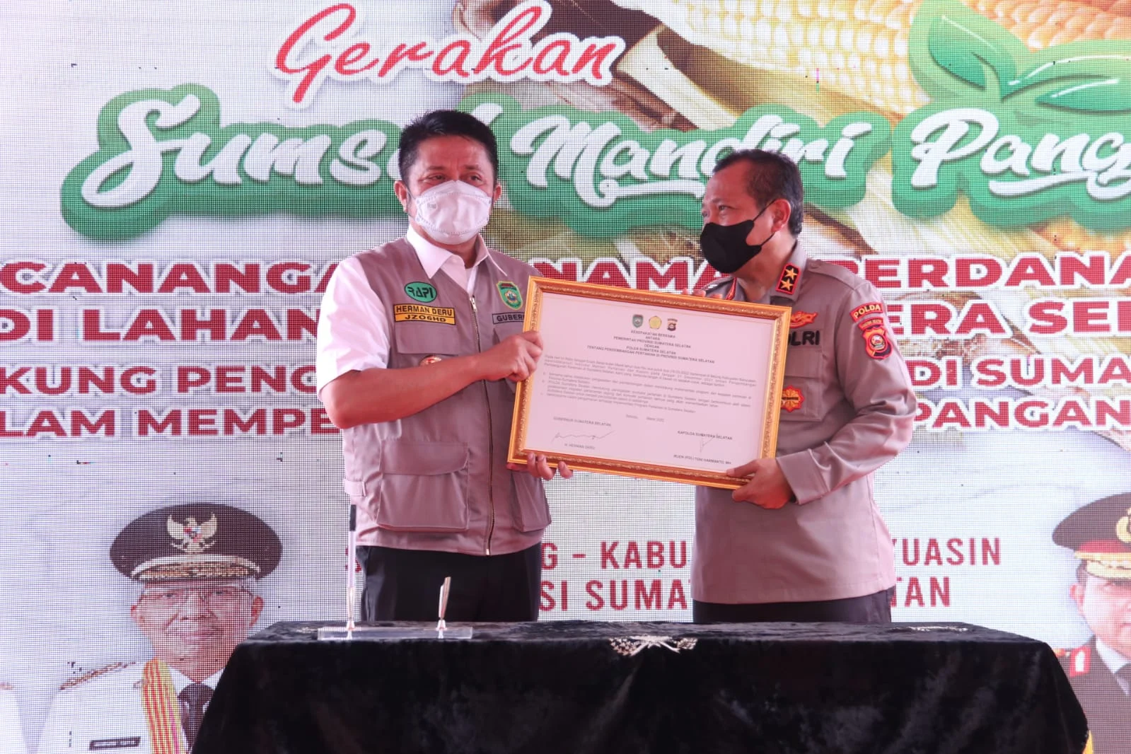 Jaga Ketahanan Pangan Nasional, Polda Sumsel Amankan Tersangka Distribusi Pupuk Bersubsidi