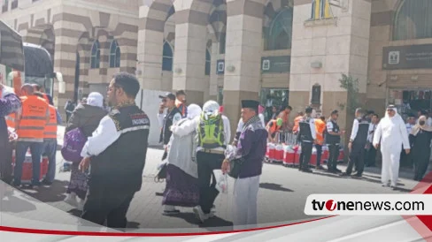 Jemaah Haji Banten Kloter Pertama Tiba Dinihari di Madinah, Pagi Waktu Indonesia