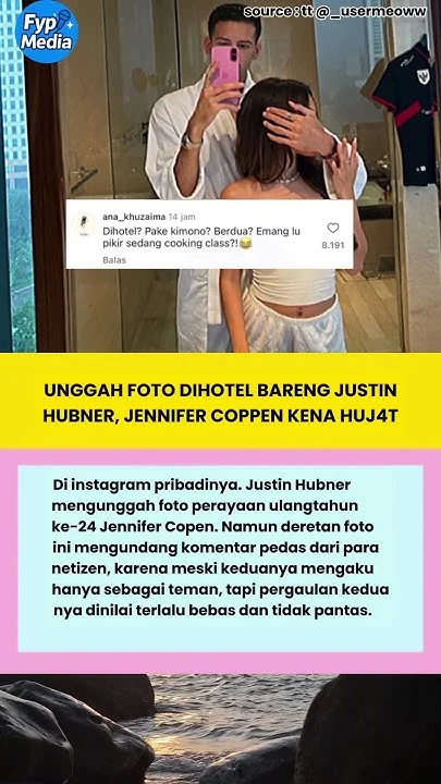 Jennifer Coppen Pamer Foto Prewed, Justin Hubner Jadi Mas‑Mas Jawa Memesona