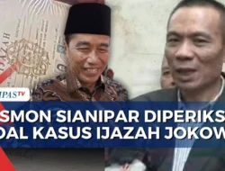 JK Laporkan Rismon atas Tuduhan Pencemaran Nama Baik Terkait Ijazah Jokowi