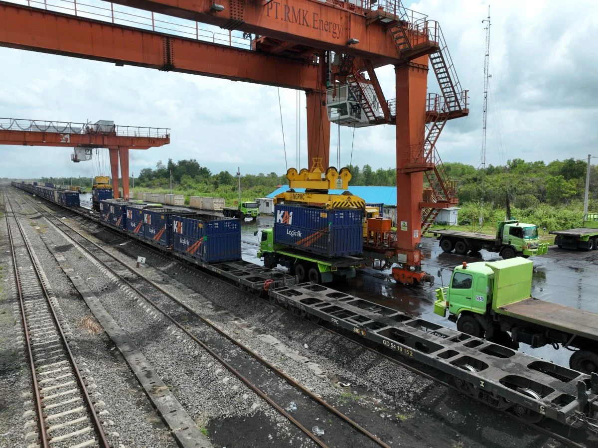 KAI Logistik Operasikan CY 2 Merapi, Distribusi Batu Bara Beralih ke Rel di Sumsel