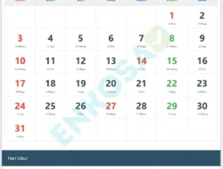 Kalender Mei 2026: Daftar Tanggal Merah dan Jadwal Long Weekend