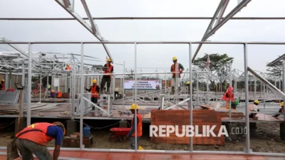 Kaposwil Safrizal Kunjungi Huntara Jamur Ujung, Penyintas Tersanjung