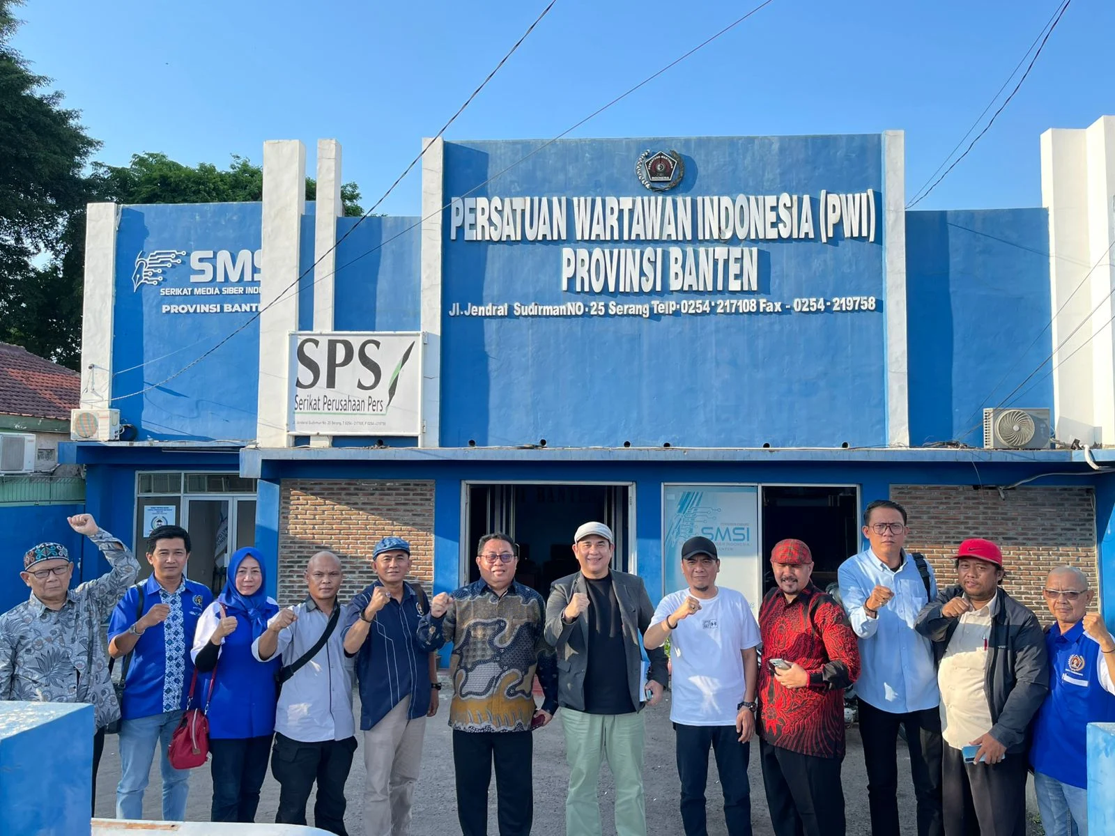 Kasi Penkum Kejati Kunjungi PWI Banten, Pererat Silaturahmi dan Doakan Almarhum Zulmansyah Sekedang
