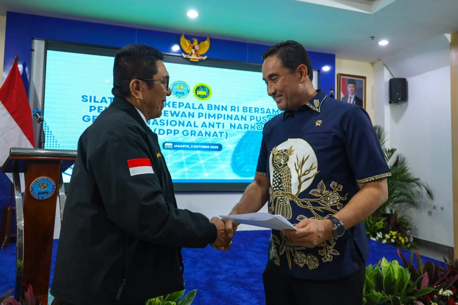 Kerja Sama Strategis UNPAM dan DPP GRANAT Perangi Narkoba