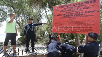 KKP Tangguhkan Operasional Resor WNA di Pulau Maratua, Imigrasi Gencar Amankan 346 WNA China
