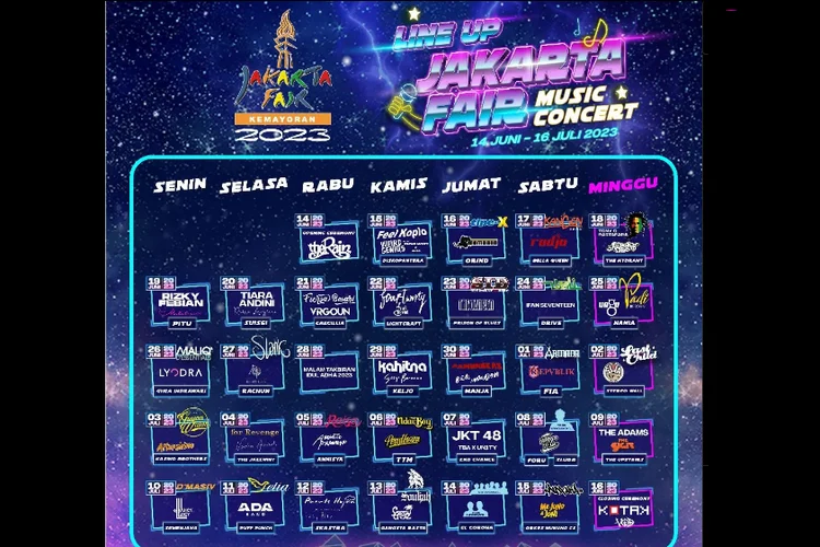Konser F4 di Jakarta Ganti Tanggal, Cek Jadwal Terbarunya
