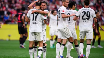 Leipzig Tundukkan Gladbach 1-0 di Stadion Sendiri, Kevin Diks Cedera