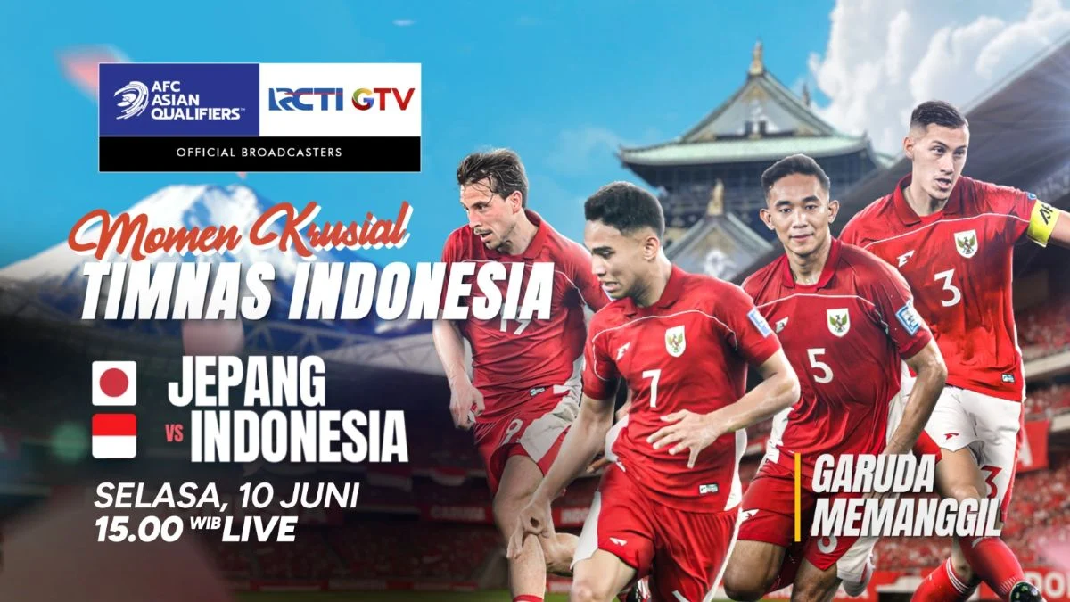 Live RCTI Tayang! Jadwal Lengkap Timnas U-17 vs Jepang & Sorotan Sepakbola Malam Ini