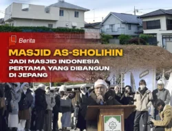 Masjid Indonesia Pertama di Yokohama Resmi Dibuka, Simbol Gotong Royong Umat
