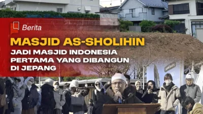 Masjid Indonesia Pertama di Yokohama Resmi Dibuka, Simbol Gotong Royong Umat