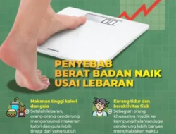Mengapa Berat Badan Naik Setelah Lebaran? Ini Penjelasannya