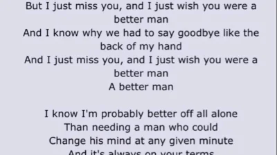 Mengupas Lirik dan Makna Lagu “Better Man” Taylor Swift: Dari Brankas ke Proses Move On