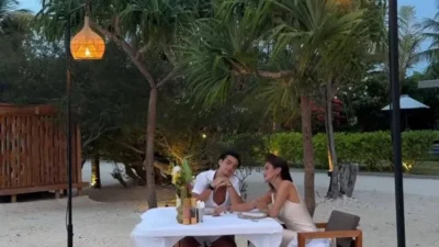 Momen Mesra Olla Ramlan & Tristan Molina: 7 Foto Lebaran yang Memukau