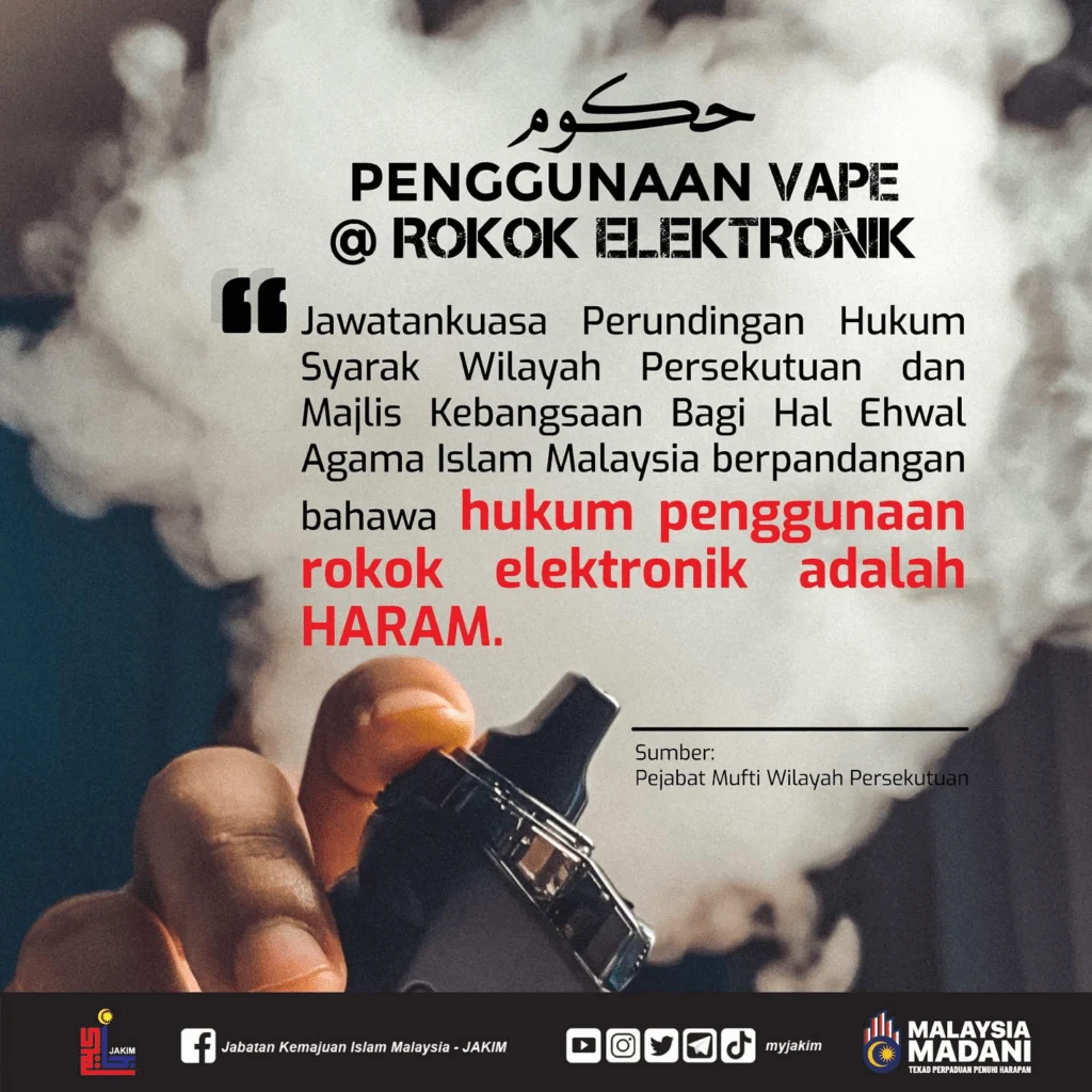 MUI Dukung Usulan Pelarangan Vape, Soroti Potensi Penyalahgunaan untuk Narkoba