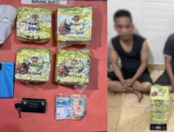 Operasi 14 Jam Berbuah Besar, Polres Ogan Ilir Sergap Kurir 4 Kg Sabu di Indralaya