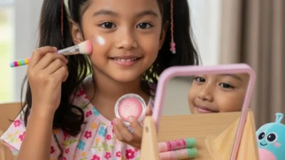 Orang Tua Wajib Tahu! Ini Bahaya Makeup untuk Anak-anak
