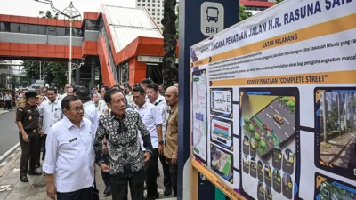 Pembenahan Kawasan Rasuna Said Usai Pembongkaran 109 Tiang Monorel