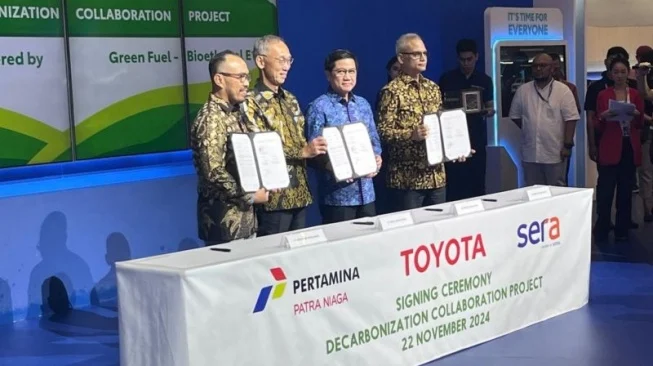Pertamina dan Toyota Siapkan Pabrik Bioetanol Pertama di Indonesia, Target Operasi 2028