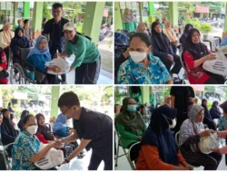 Pesan Tegas dan Kepedulian Sosial Warnai Kunker Danrem 044/Gapo di Muara Enim