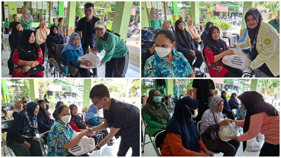 Pesan Tegas dan Kepedulian Sosial Warnai Kunker Danrem 044/Gapo di Muara Enim