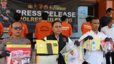 Polisi Bekuk Oknum PNS Pemkot Cilegon Pengedar Narkoba, 78 Paket Sabu Diamankan