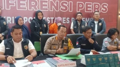 Polrestabes Palembang Bekuk Dua Tersangka Perempuan dalam Operasi Dua TKP, Keduanya Positif Narkotika