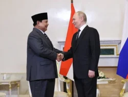 Presiden Putin Undang Prabowo Hadiri Forum Ekonomi hingga Pameran Industri di Rusia