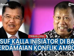 Profil Jusuf Kalla dan Rekam jejaknya di Balik Perdamaian Konflik Ambon