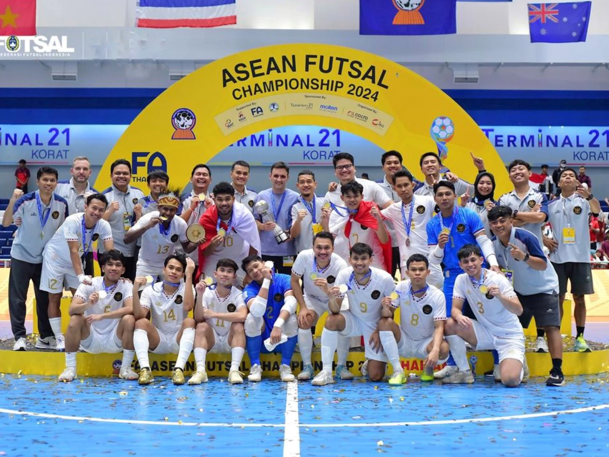 Profil Muhammad Sanjaya, Pencetak Hattrick di Debut AFF Futsal 2026