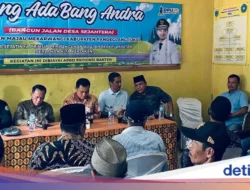 Program Bang Andra Sentuh Pandeglang: Jalan Majau-Mekarwangi Selesai Dibangun