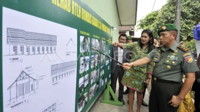 Rehabilitasi Rumah Wati di Cilegon Akhirnya Diselesaikan TNI