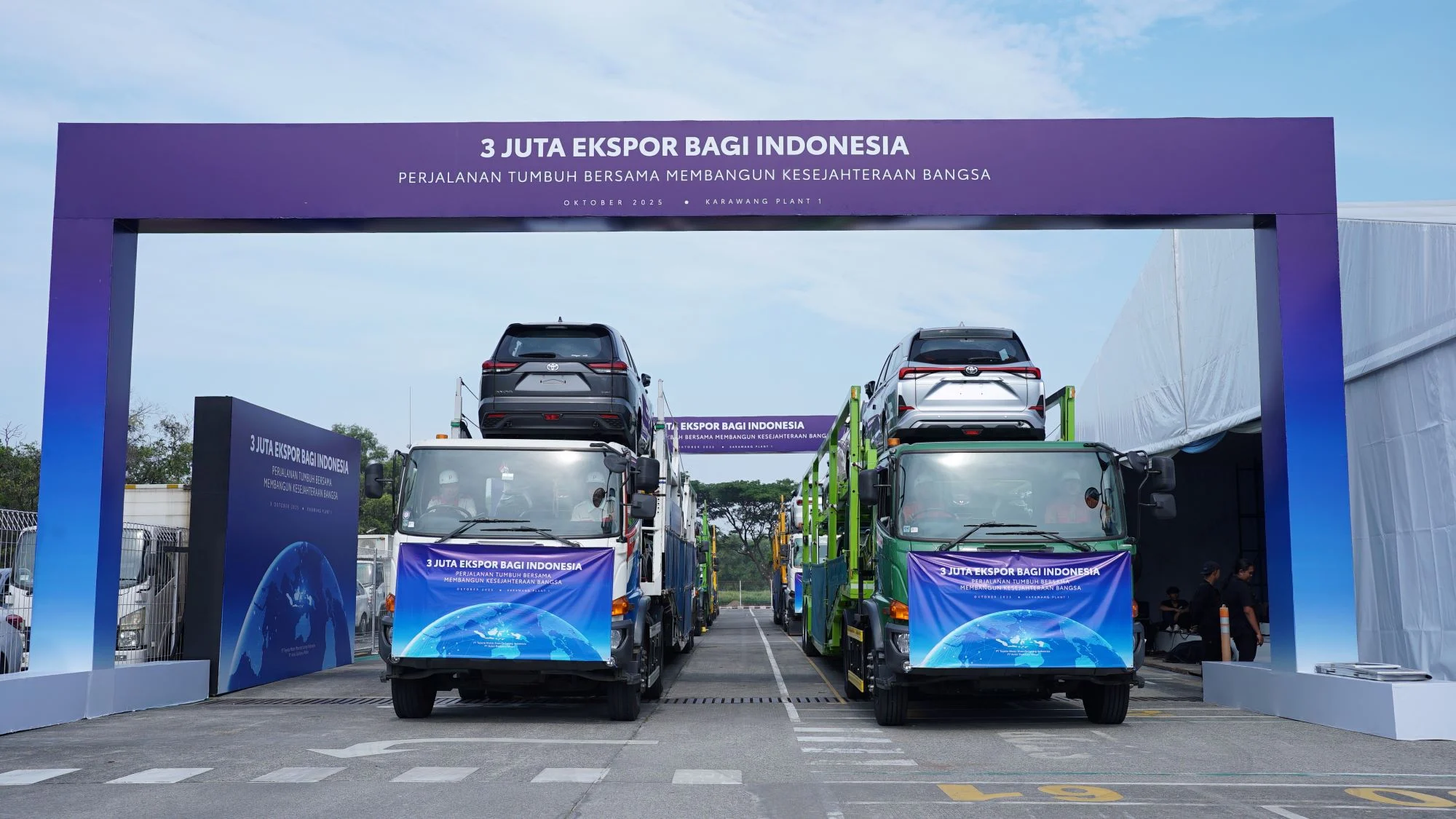 Rekor Ekspor Kendaraan Indonesia Pecah, Segmen Niaga Dorong Pencapaian Tertinggi