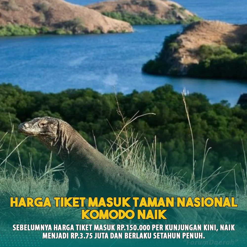 Respons Polemik Kuota Kunjungan, Wisatawan Diimbau Beli Tiket sebelum Masuk Taman Nasional Komodo