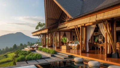 Rumah Harmoni Pegunungan: Desain Tanpa Pagar, Teras Anggur, dan Inspirasi Desa Asri