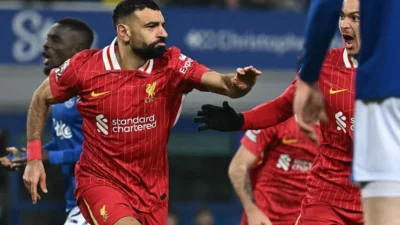 Salah Derbi: Pamitan Liverpool dengan Gol di Laga Everton