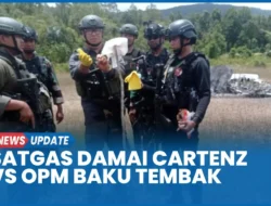 Satgas Damai Cartenz Tembak Anggota KKB di Puncak Jaya, 15 Warga Tewas dalam Baku Tembak Besar