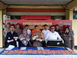 Satresnarkoba Polres Prabumulih Gagalkan Peredaran 24 Paket Sabu, Empat Tersangka Diamankan