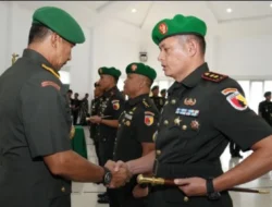 Serah Terima Jabatan: Tongkat Komando Berganti, Dua Dandim di Jajaran Korem 044/Gapo Resmi Berganti