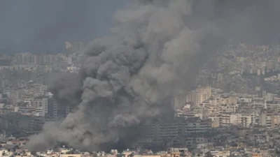 Serangan Udara Israel Guncang Beirut: Empat Tewas, Ratusan Luka, dan Krisis Pengungsi Menggeliat