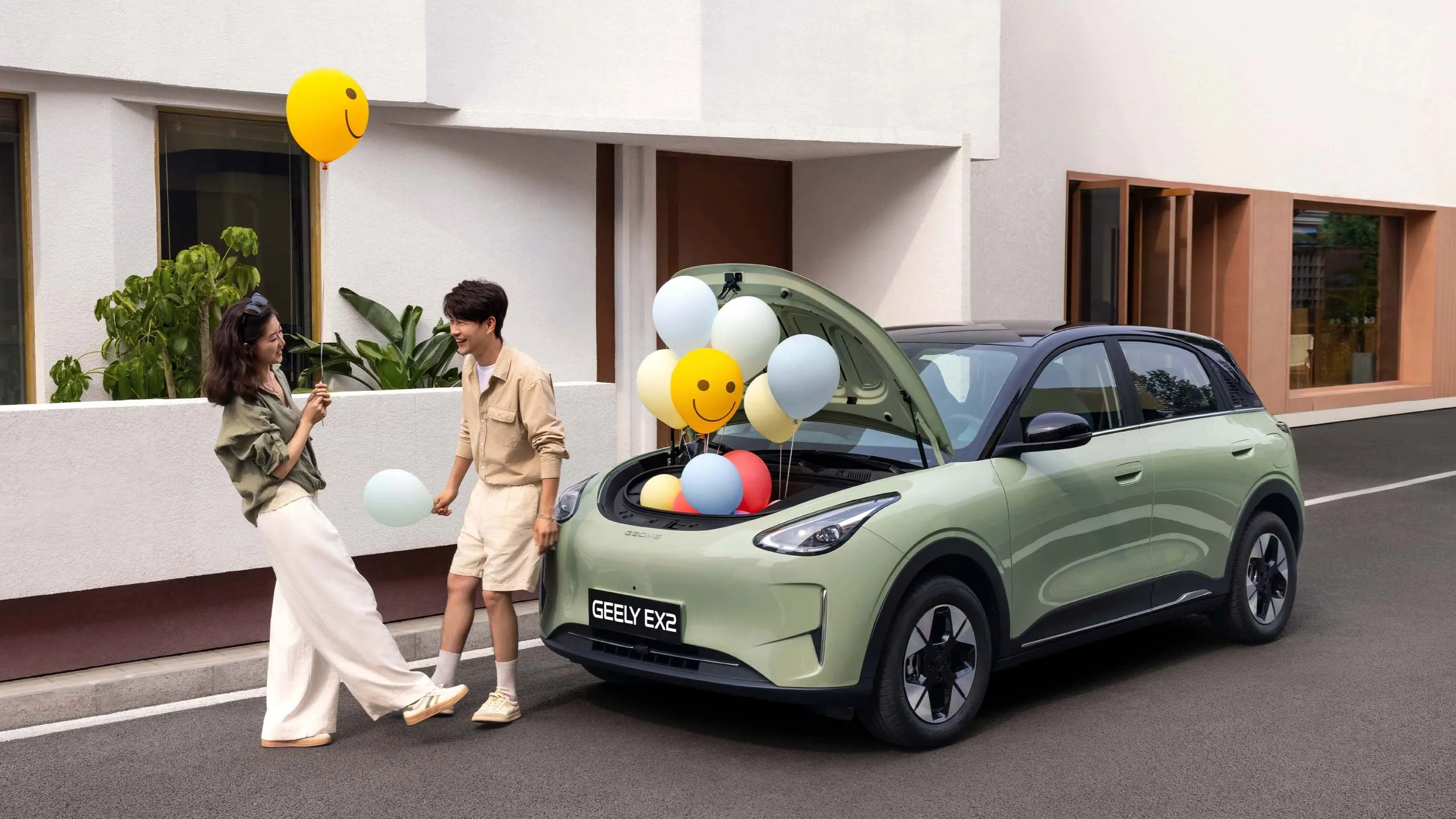 Seseruan Bareng Geely EX2 di Momentum Libur Lebaran