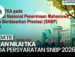 SPMB 2026 Pakai Nilai TKA? Fakta Sesuai Permendikdasmen