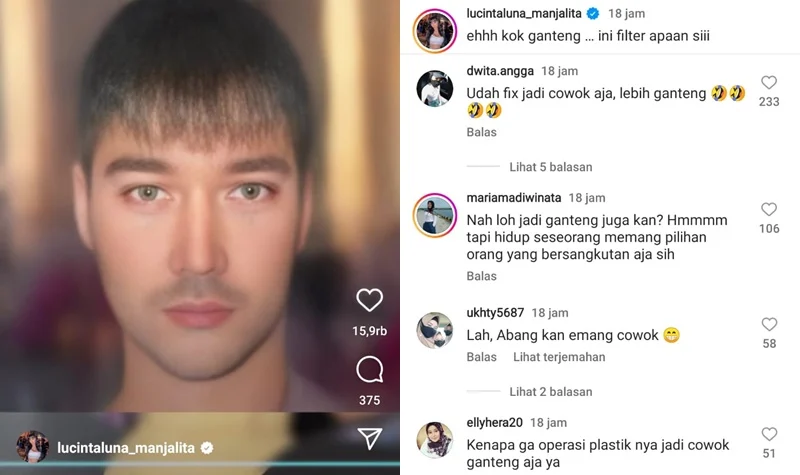 Tak Lagi Punya Sel Sperma, Lucinta Luna Tetap Ingin Kembali Sebagai Pria