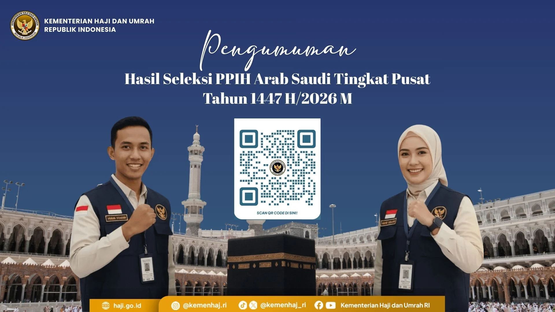 Tenaga Pendukung PPIH Arab Saudi Siap Perkuat Layanan Jemaah Haji