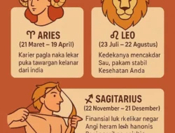 Tiga Zodiak Dapat Kejutan Materi di Akhir April 2026, Siap Bawa Tahun Tenang!