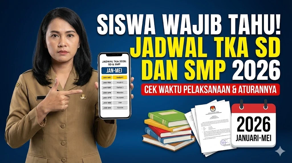 TKA SMP 2026 Digelar Besok, Siswa Harus Tahu Jumlah Soal dan Jadwal Lengkap