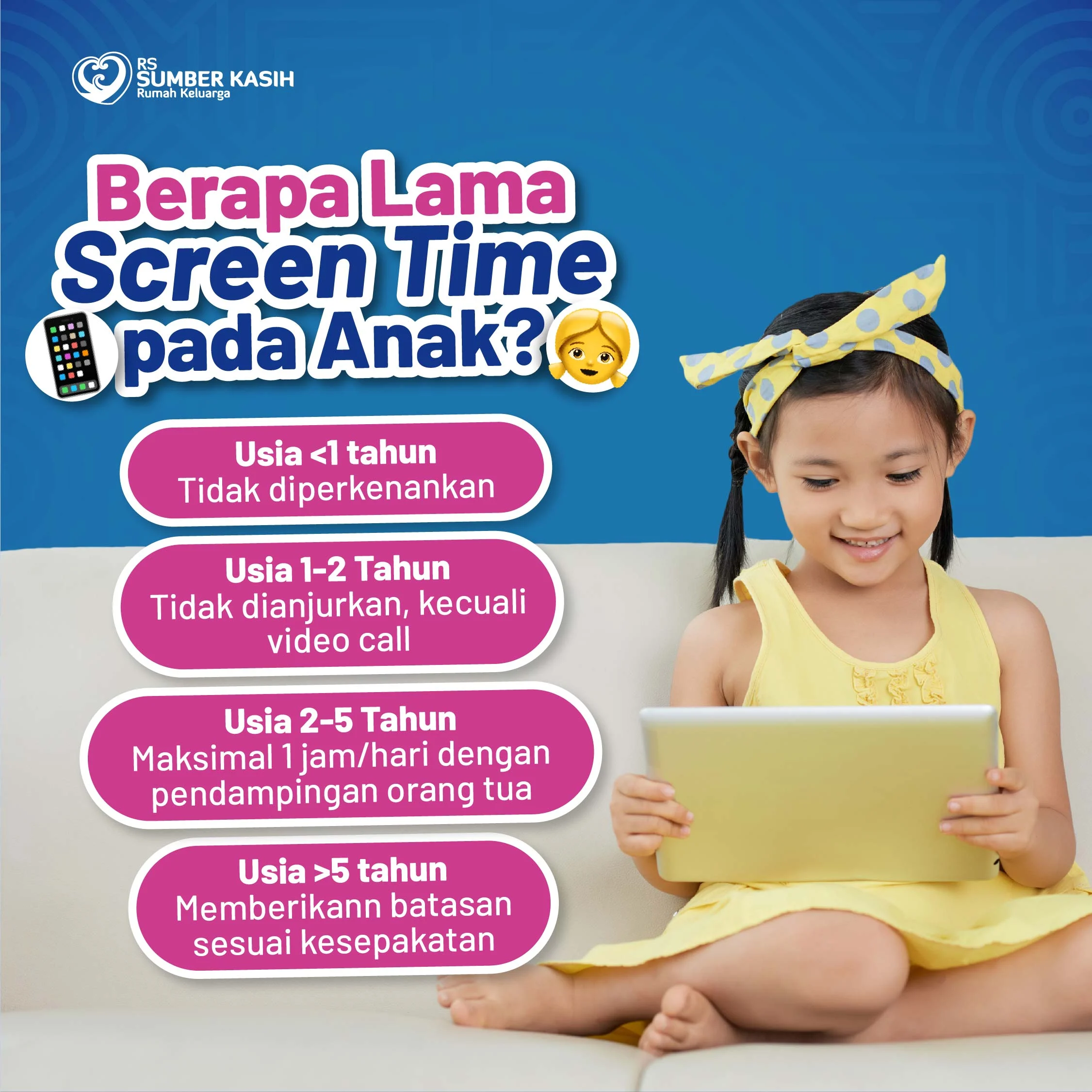 Top Berita Gaya: Anak Kebanyakan Screen Time hingga 5 Bedak Padat untuk Remaja